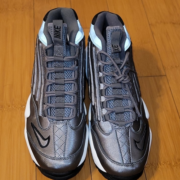 Air Griffey Max 2 Metallic Dark Gray White Size 10 - Picture 2 of 9